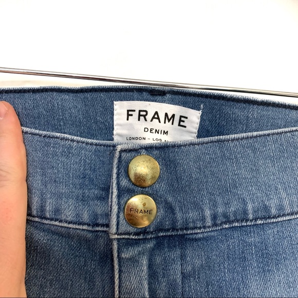 FRAME Denim Parisian Leon Straight Leg Jeans 30 - Picture 7 of 12